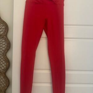 Year of Ours Red Leggings